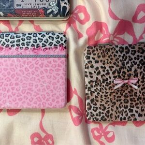 Pink and Leopard Print Compact Mirrors❤️